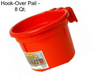 Hook-Over Pail - 8 Qt.