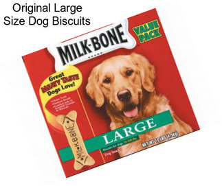 Original Large Size Dog Biscuits