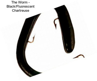 The Worm - Black/Fluorescent Chartreuse