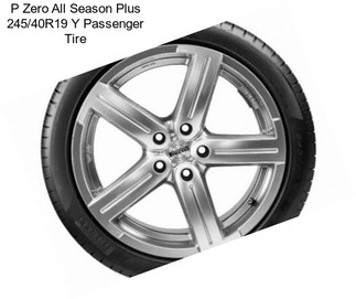 P Zero All Season Plus 245/40R19 Y Passenger Tire