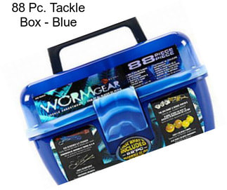 88 Pc. Tackle Box - Blue