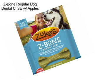 Z-Bone Regular Dog Dental Chew w/ Apples