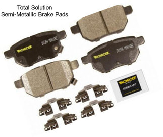 Total Solution Semi-Metallic Brake Pads