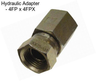 Hydraulic Adapter - 4FP x 4FPX