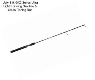 Ugly Stik GX2 Series Ultra Light Spinning Graphite & Glass Fishing Rod