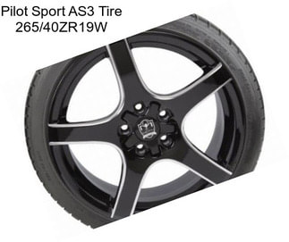 Pilot Sport AS3 Tire 265/40ZR19W