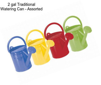 2 gal Traditional Watering Can - Assorted