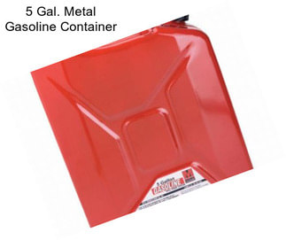 5 Gal. Metal Gasoline Container