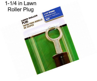 1-1/4 in Lawn Roller Plug