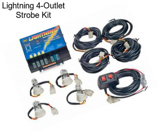 Lightning 4-Outlet Strobe Kit