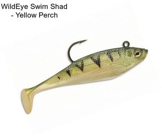 WildEye Swim Shad - Yellow Perch