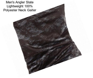 Men\'s Angler Slate Lightweight 100% Polyester Neck Gaiter