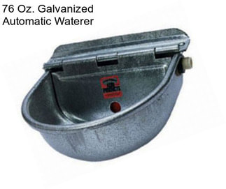 76 Oz. Galvanized Automatic Waterer