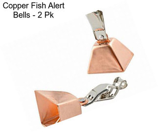 Copper Fish Alert Bells - 2 Pk