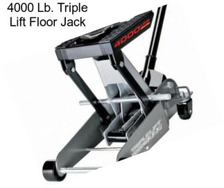 4000 Lb. Triple Lift Floor Jack