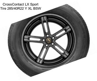 CrossContact LX Sport Tire 285/40R22 Y XL BSW