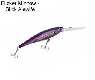 Flicker Minnow - Slick Alewife