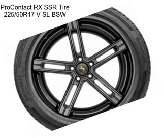 ProContact RX SSR Tire 225/50R17 V SL BSW