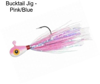 Bucktail Jig - Pink/Blue