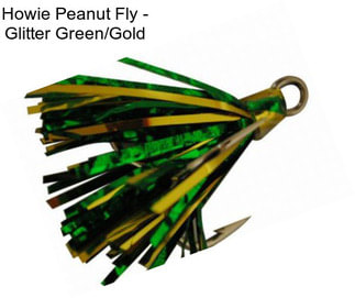 Howie Peanut Fly - Glitter Green/Gold