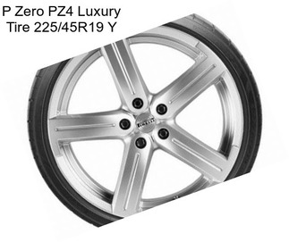P Zero PZ4 Luxury Tire 225/45R19 Y