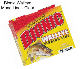 Bionic Walleye Mono Line - Clear