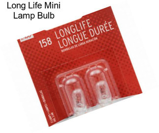 Long Life Mini Lamp Bulb