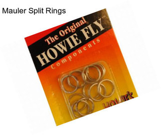 Mauler Split Rings