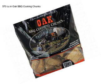 570 cu in Oak BBQ Cooking Chunks