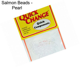 Salmon Beads - Pearl
