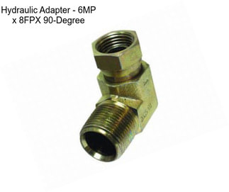 Hydraulic Adapter - 6MP x 8FPX 90-Degree