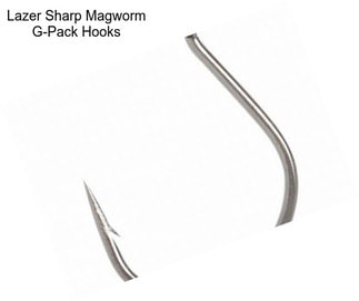 Lazer Sharp Magworm G-Pack Hooks