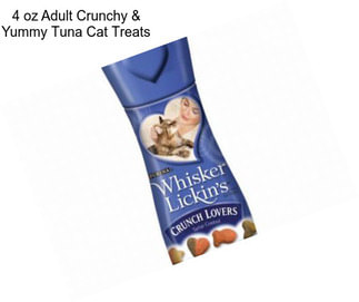 4 oz Adult Crunchy & Yummy Tuna Cat Treats
