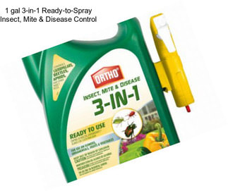 1 gal 3-in-1 Ready-to-Spray Insect, Mite & Disease Control