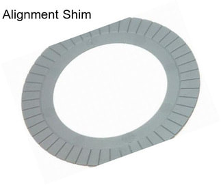 Alignment Shim