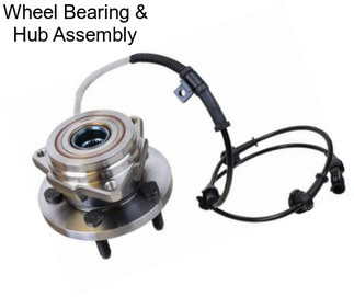 Wheel Bearing & Hub Assembly