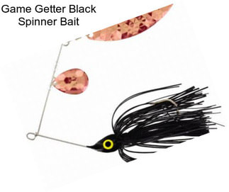 Game Getter Black Spinner Bait