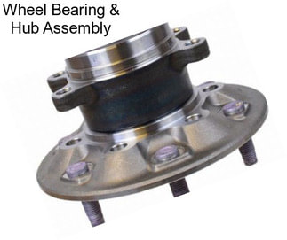 Wheel Bearing & Hub Assembly