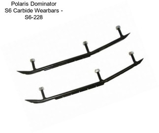 Polaris Dominator S6 Carbide Wearbars - S6-228