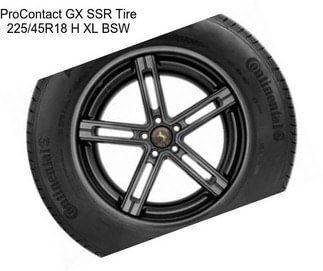 ProContact GX SSR Tire 225/45R18 H XL BSW