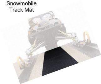 Snowmobile Track Mat