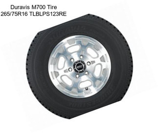 Duravis M700 Tire 265/75R16 TLBLPS123RE