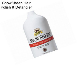 ShowSheen Hair Polish & Detangler