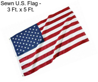 Sewn U.S. Flag - 3 Ft. x 5 Ft.