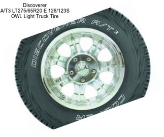 Discoverer A/T3 LT275/65R20 E 126/123S OWL Light Truck Tire