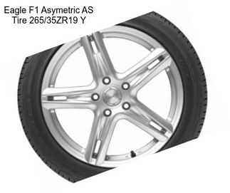 Eagle F1 Asymetric AS Tire 265/35ZR19 Y