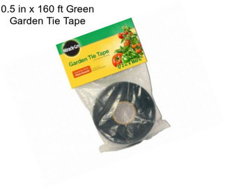 0.5 in x 160 ft Green Garden Tie Tape