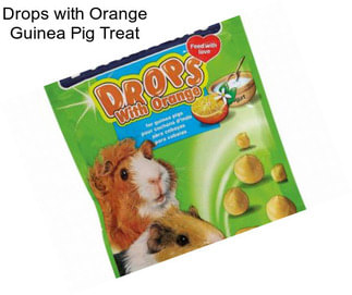 Drops with Orange Guinea Pig Treat