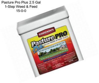 Pasture Pro Plus 2.5 Gal 1-Step Weed & Feed 15-0-0