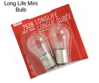 Long Life Mini Bulb